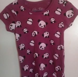 Take That Girl's Medium Panda Bear Shirt